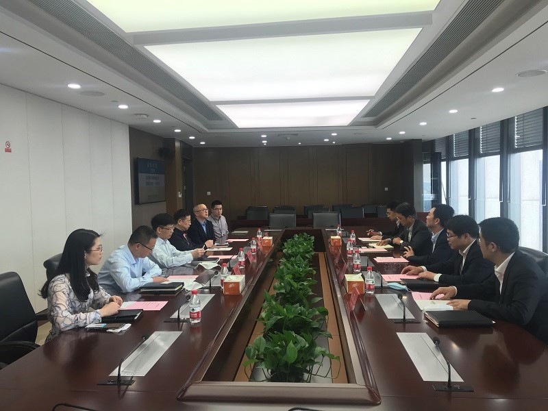 弘阳地产集团董事长曾焕沙一行来访